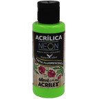 Tinta Acrílica Verde Neon (60ml)