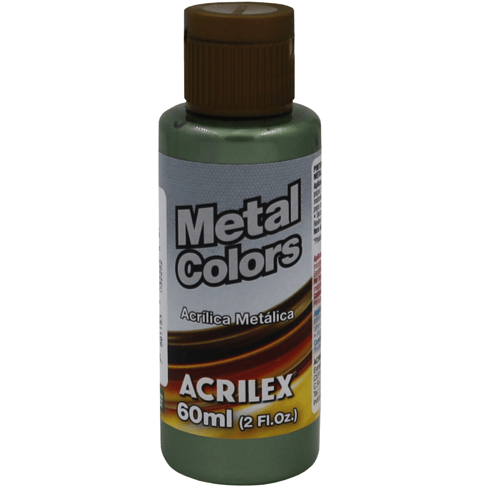 Tinta Acrílica Verde Oliva Metálico (60ml)