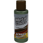 Tinta Acrílica Verde Oliva Metálico (60ml)