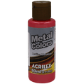 Tinta Acrílica Vermelho Metálico (60ml)
