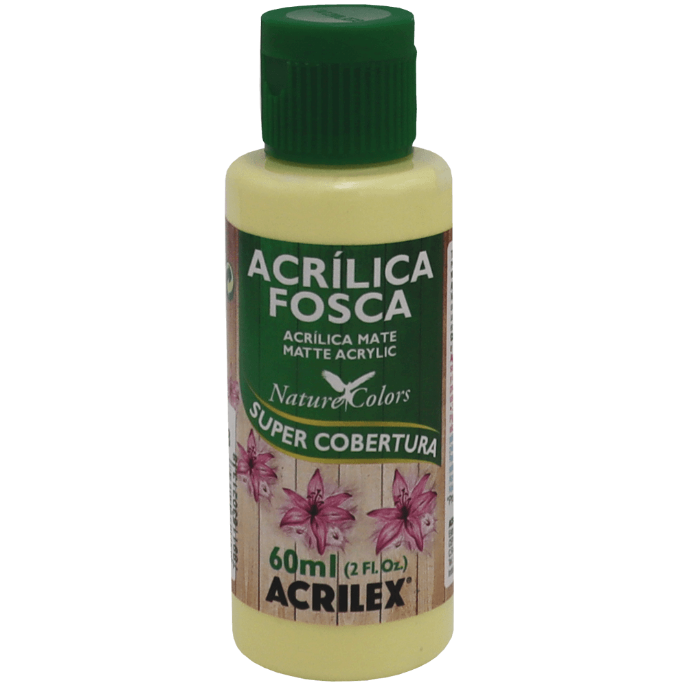 Tinta Acrílica Amarelo Bebê Acrilex (60ml)