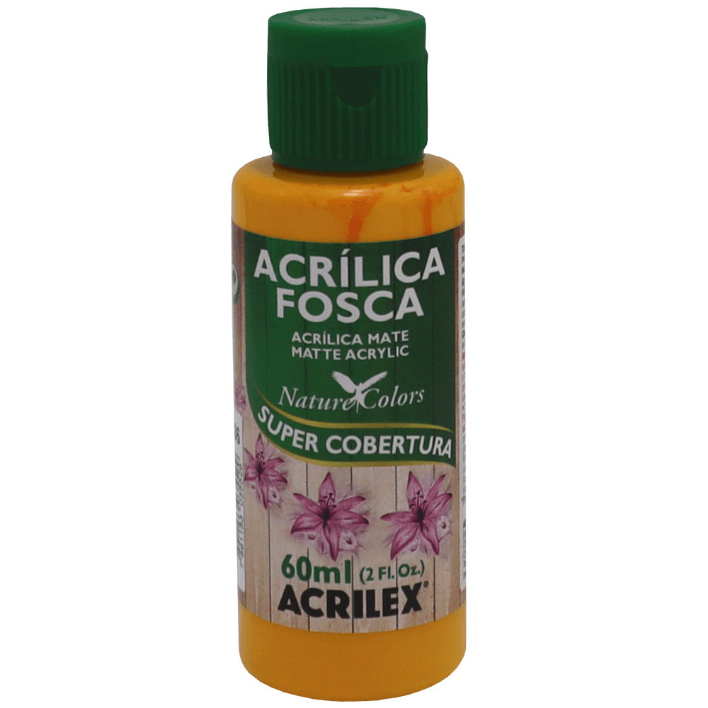 Tinta Acrílica Amarelo Cadmio Acrilex (60ml)