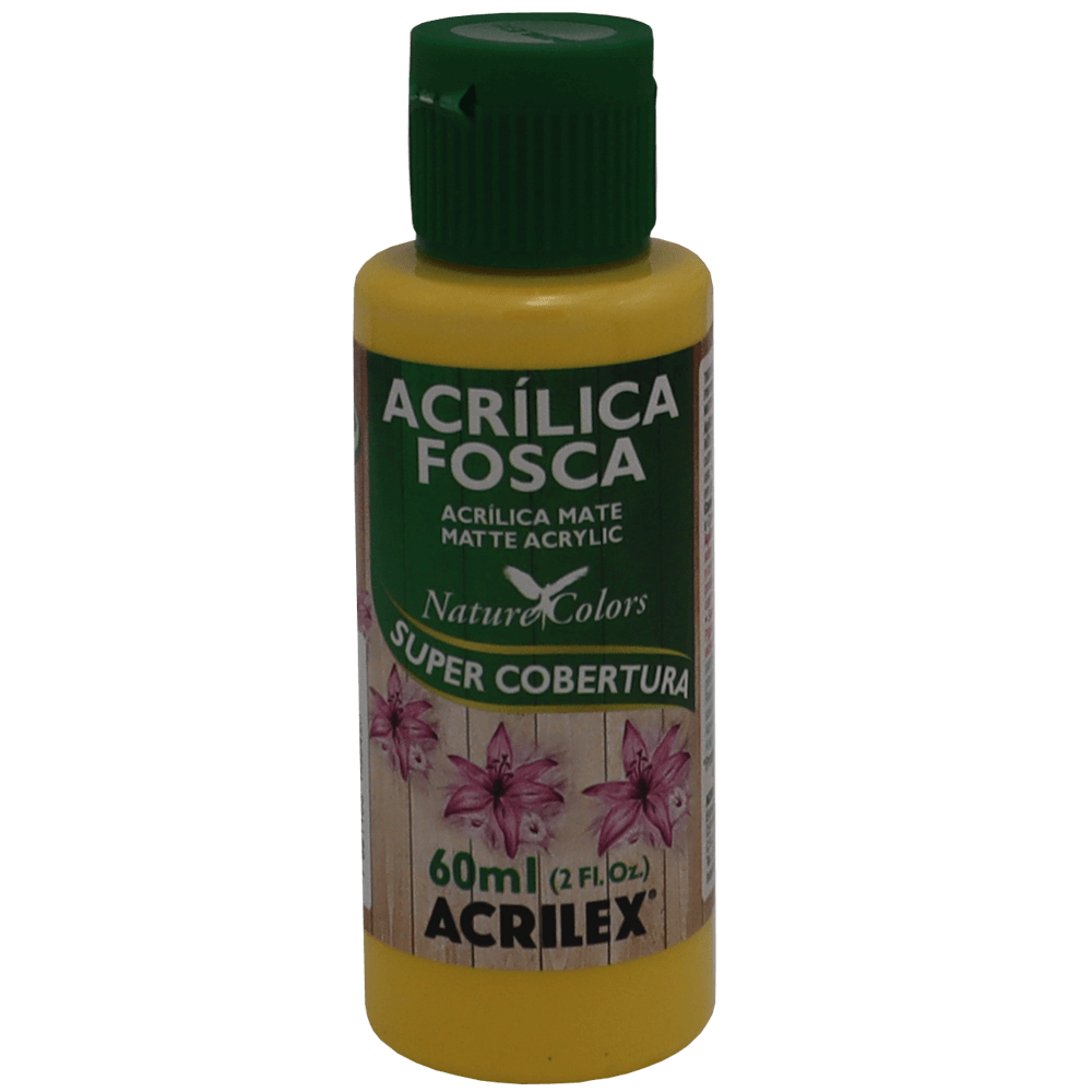 Tinta Acrílica Amarelo Ouro Acrilex (60ml)