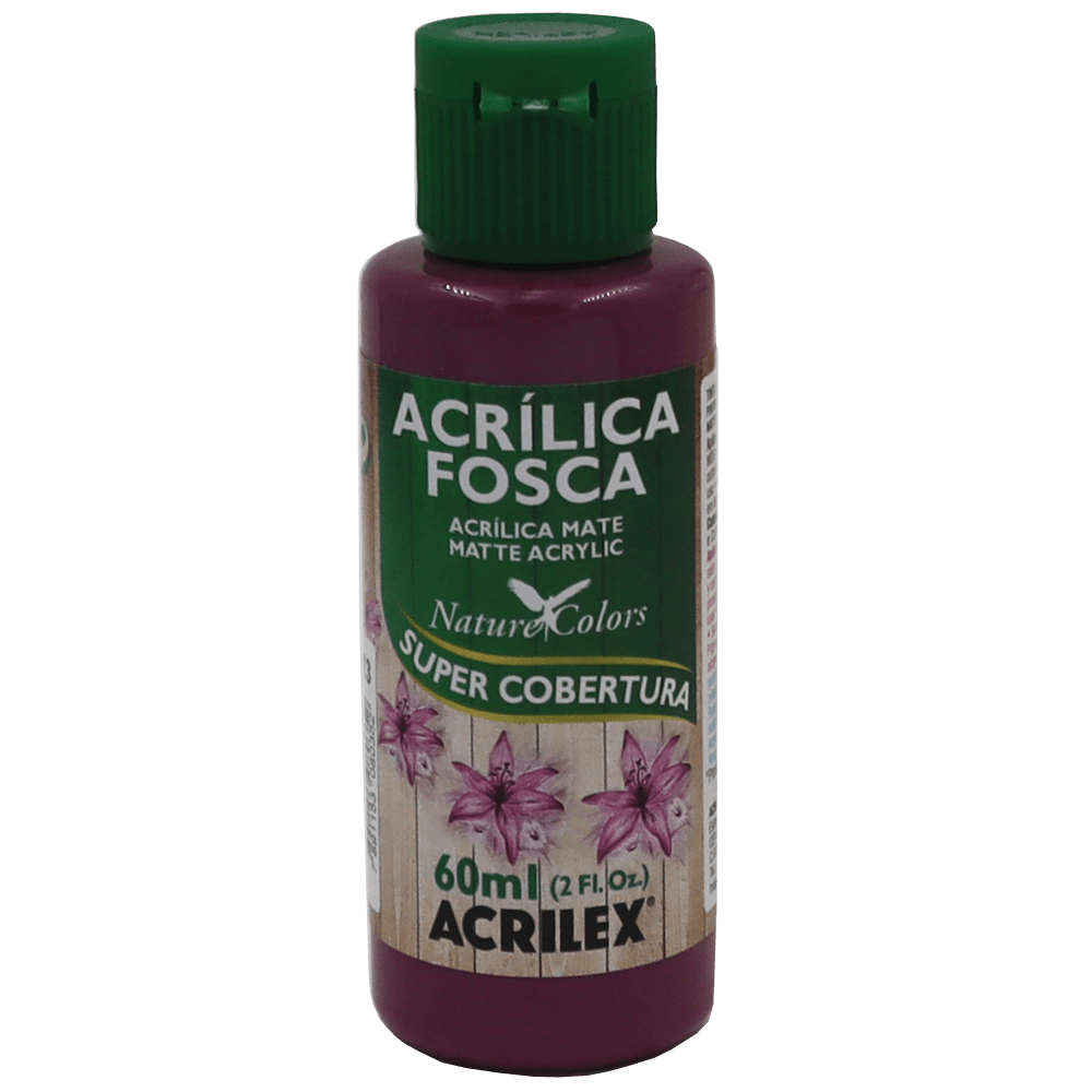 Tinta Acrílica Ameixa Acrilex (60ml)
