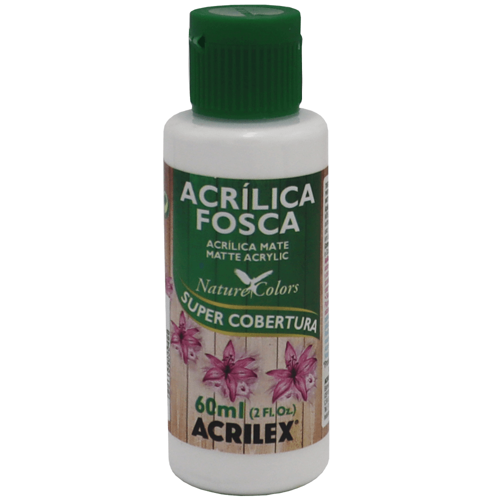 Tinta Acrílica Branco Acrilex (60ml)