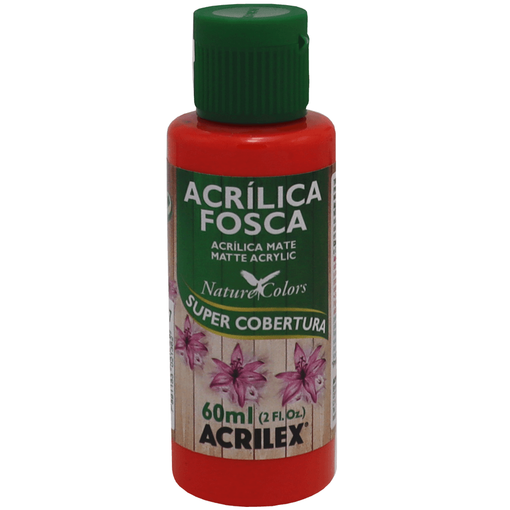 Tinta Acrílica Laranja Acrilex (60ml)