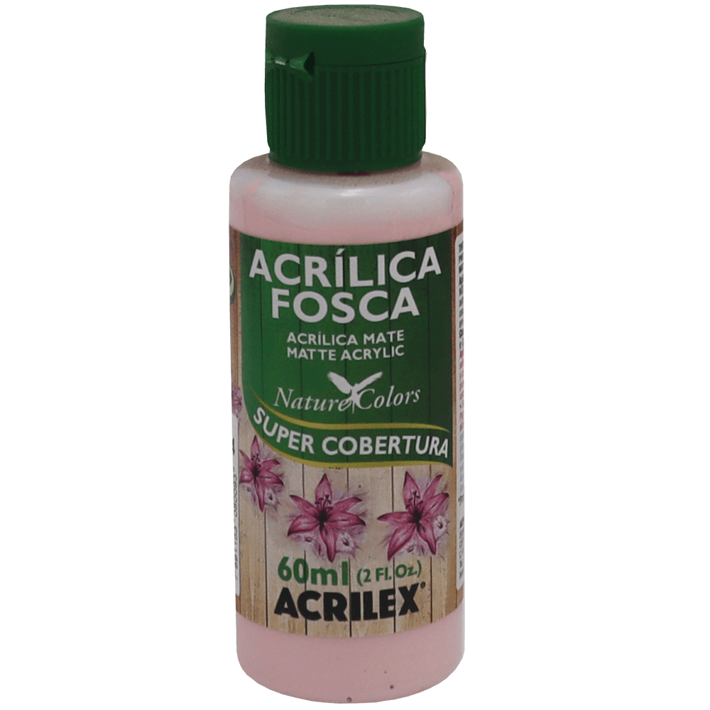 Tinta Acrílica Rosa Cotton Acrilex (60ml)