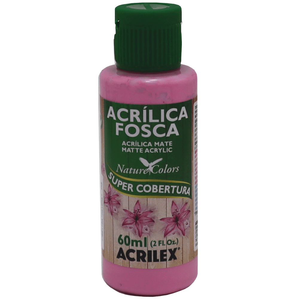 Tinta Acrílica Rosa Escuro Acrilex (60ml)