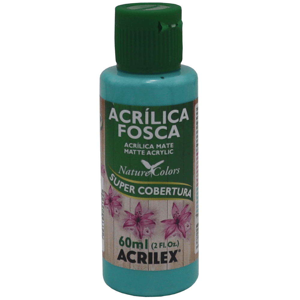 Tinta Acrílica Turquesa Acrilex (60ml)