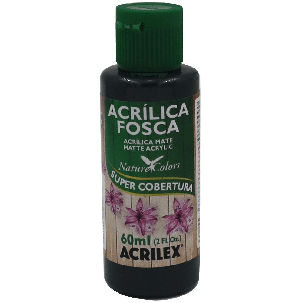Tinta Acrílica Verde Esmeralda Acrilex (60ml)
