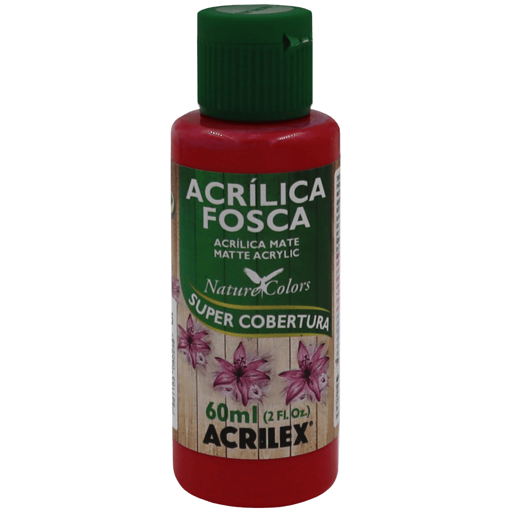 Tinta Acrílica Vermelho Acrilex (60ml)