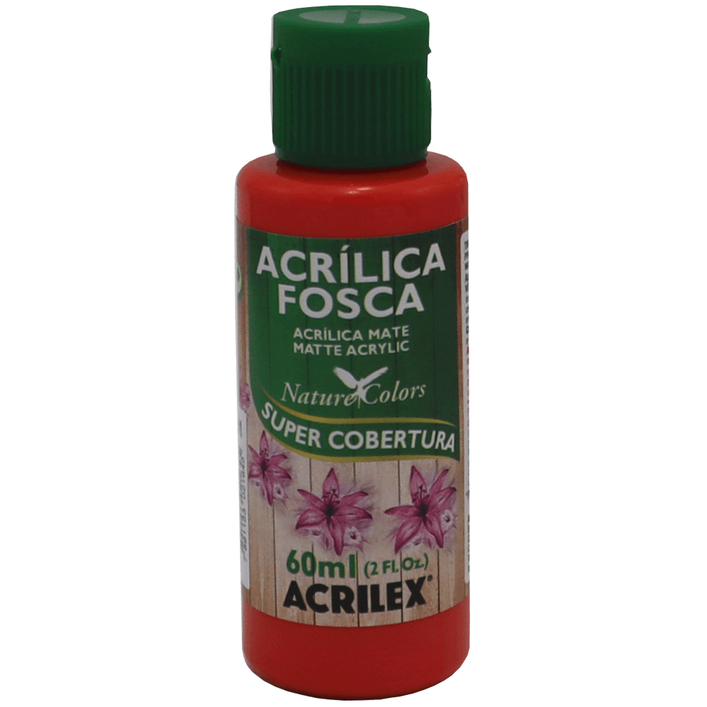 Tinta Acrílica Vermelho Vivo Acrilex (60ml)