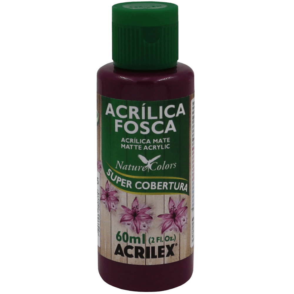 Tinta Acrílica Vinho Acrilex (60ml)