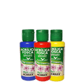 Kit Tintas Acrílicas Cores Primarias