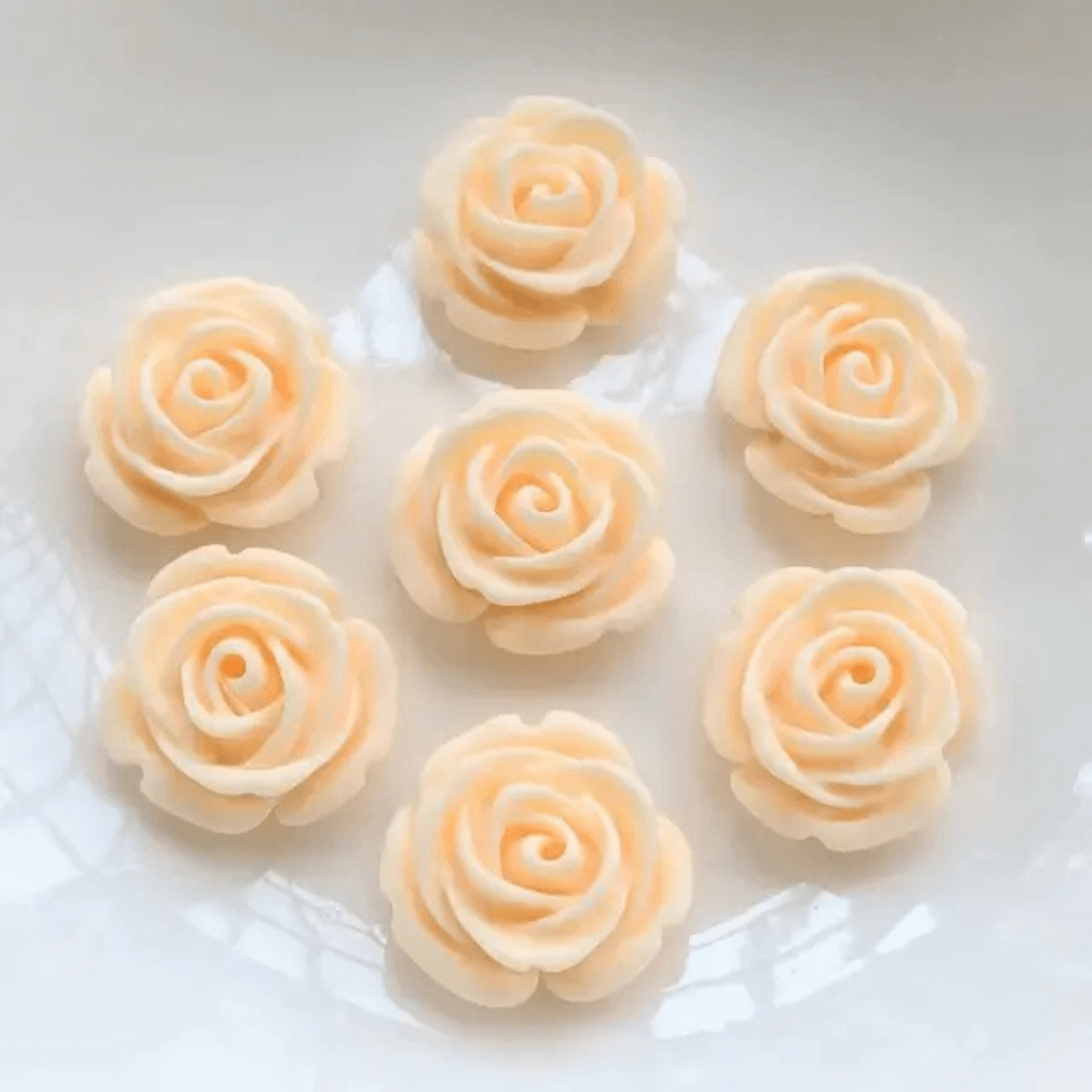 Molde de Silicone Rosas 3 Cavidades
