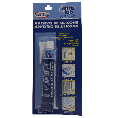 Adesivo de Silicone Acético (50 g)