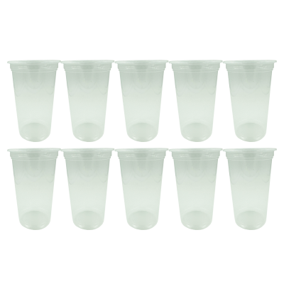 Copos Descartáveis PP 500ml (10 Un)