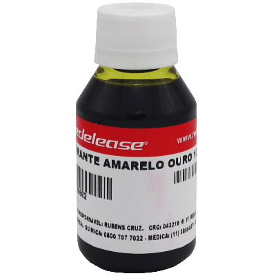 Corante Amarelo Ouro Translúcido (0,100 L)