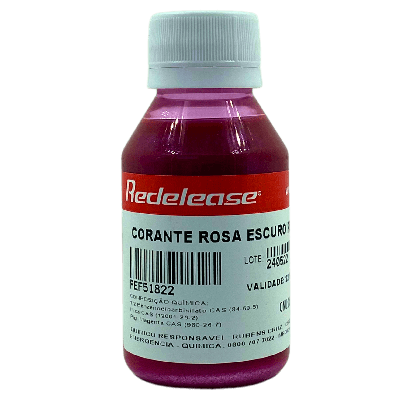 Corante Rosa Escuro Perolado (100 ml)