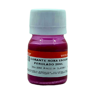Corante Rosa Escuro Perolado (20 ml)