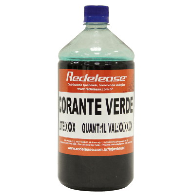 Corante Verde Translúcido (01 L)