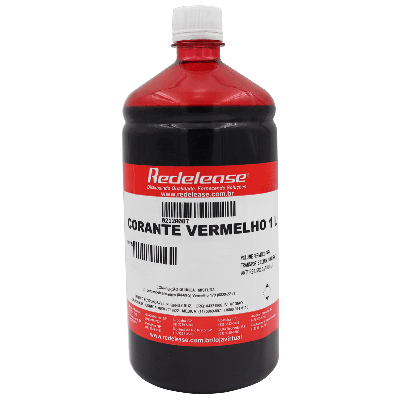 Corante Vermelho Translúcido (01 L)