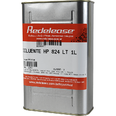Diluente / Limpador HP 824  Para Resina Sublimação HP 692 [01L]