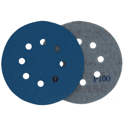 Disco de Lixa com Velcro para Roto Orbital 125mm 5" Grão 100