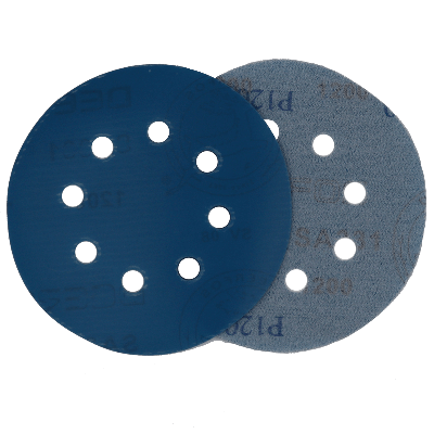 Disco de Lixa com Velcro para Roto Orbital 125mm 5" Grão 1200