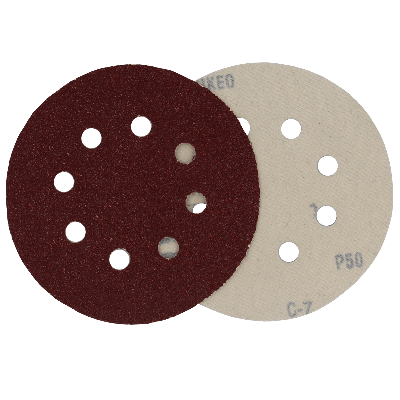 Disco de Lixa com Velcro para Roto Orbital 125mm 5" Grão 50