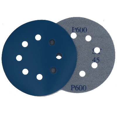 Disco de Lixa com Velcro para Roto Orbital 125mm 5" Grão 600
