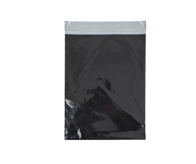 Envelope Preto Com Aba Adesiva 19x25cm (750 Un)