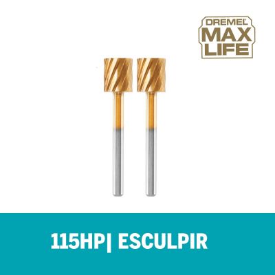 Escareador Dremel Max Life Para Esculpir De Ponta Quadrada De 7,9mm (Modelo 115HP)
