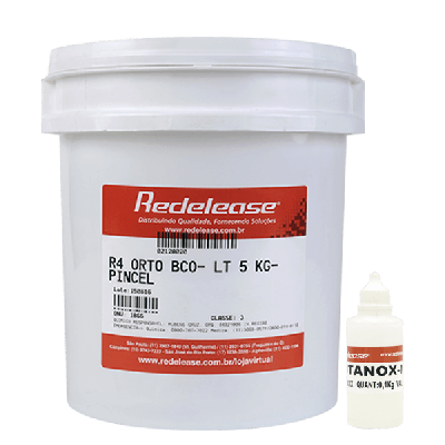 Gel Coat Orto Branco Com Catalisador (5,100 Kg)