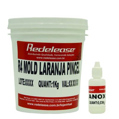 Gel Molde Iso Laranja Com Catalisador (1,030 Kg)