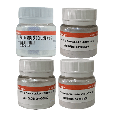 Kit TODOS os Pigmentos Camaleões