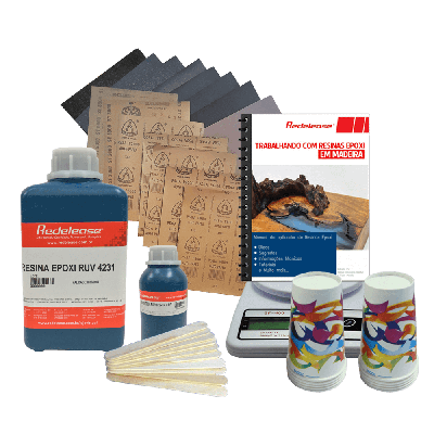 Kit Artesanato Biojóias + Apostila Manual do Aplicador Brinde