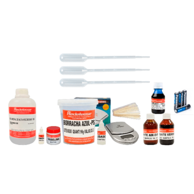 Kit Artesanato com Corantes Primários + Balança de alta Precisão