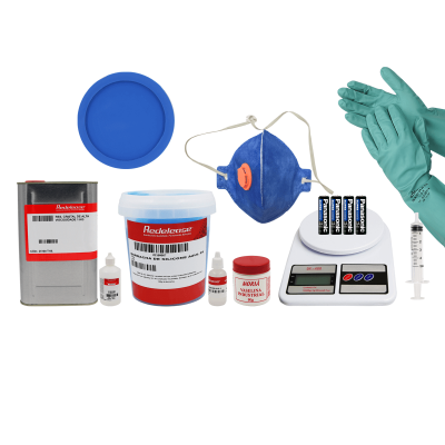 Kit Artesanato Iniciante + Molde de Silicone Porta Copos de BRINDE