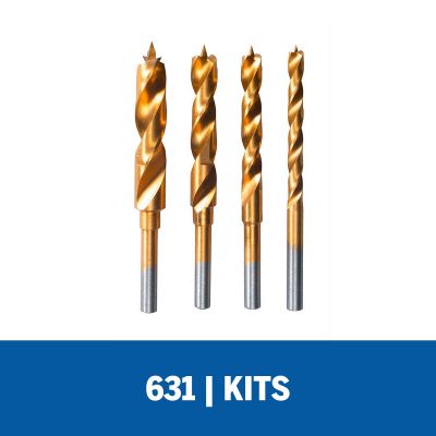 Kit De Brocas Dremel Com Ponta De Hélice 4 Peças (Modelo 631)