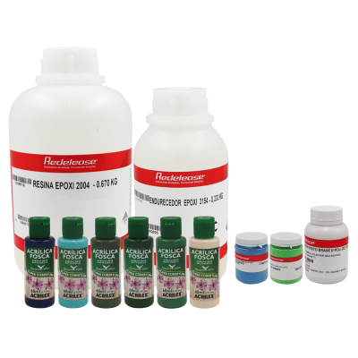 Kit fabricação de ilhas em alto relevo