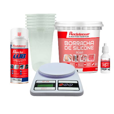 Kit Fabricação de Moldes para Velas