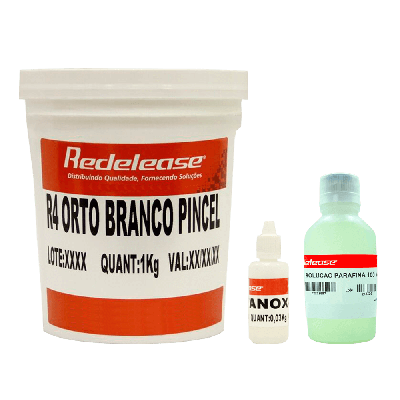 Kit Gel Coat Orto Branco + Solução de Parafina