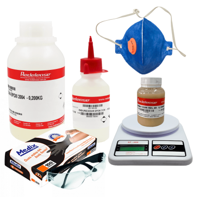 Kit Iniciante cursos Prih Gomes (Apliques de Resina e Chaveiros Shakers)