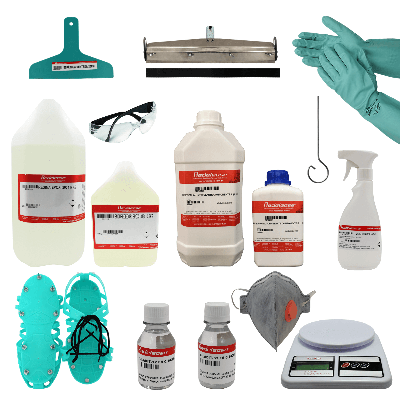 Kit Porcelanato Líquido Com Resina Epoxi