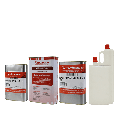 Kit Resina de Sublimação HP 692 + Dosador de Catalisador