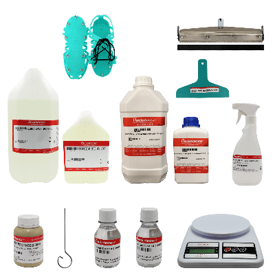 Kit Resina Epoxi Porcelanato Líquido Bege