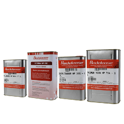 Kit Resina Sublimação HP 692 + Diluente + Promotor De aderência (Superfícies Rígidas)