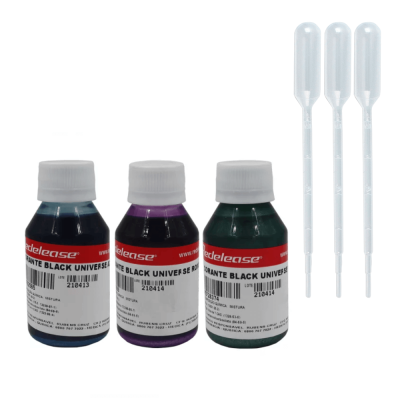 Kit TODOS os Corantes Black Universe Com Pipetas de Brinde