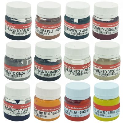 Kit Econômico Pigmentos em Pasta (Cores Base)